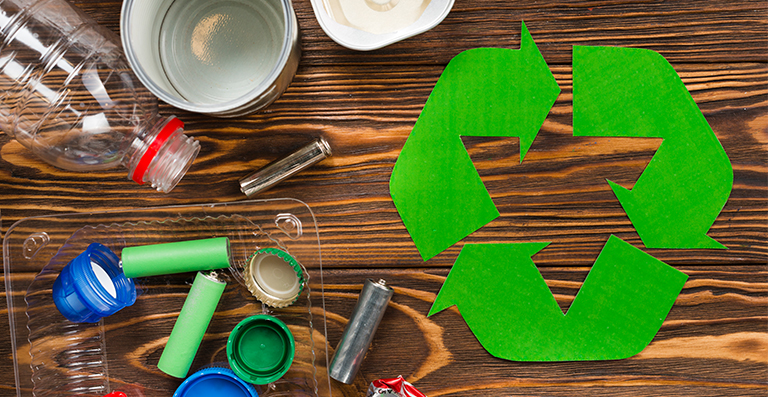 What is recycled plastic?